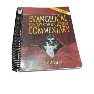 Evangelical Sunday School Commentary 2012 2013 Large Print Bible Christian